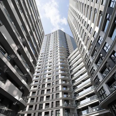 Panorama With Parking 21st Floor 아파트 *